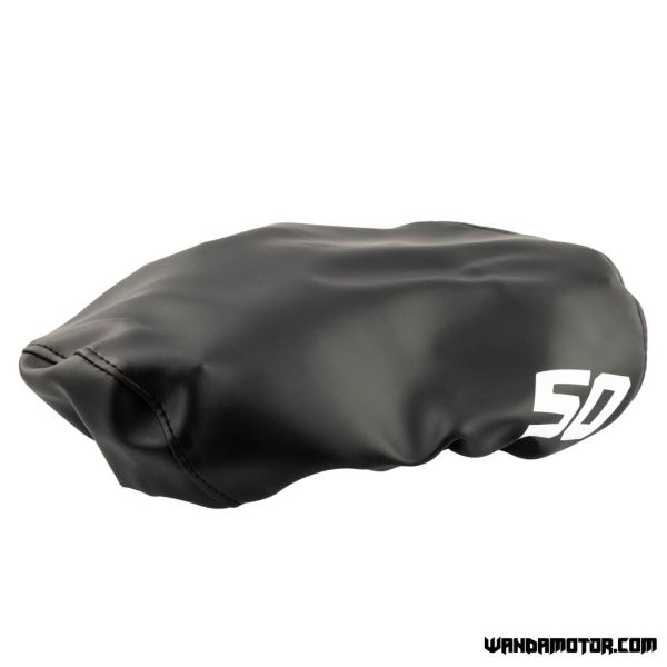 Seat cover Monkey 80-86 black with rubber band-1